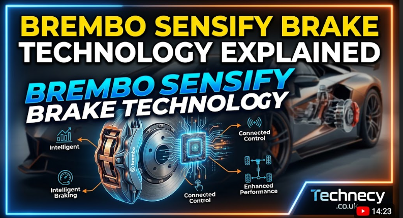 brembo sensify brake technology